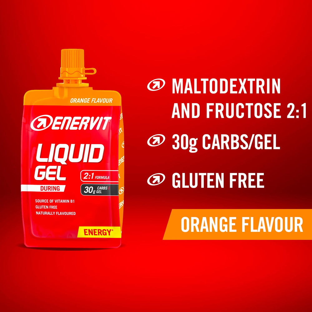 Enervit Orange Liquid Energy Gel 60ml