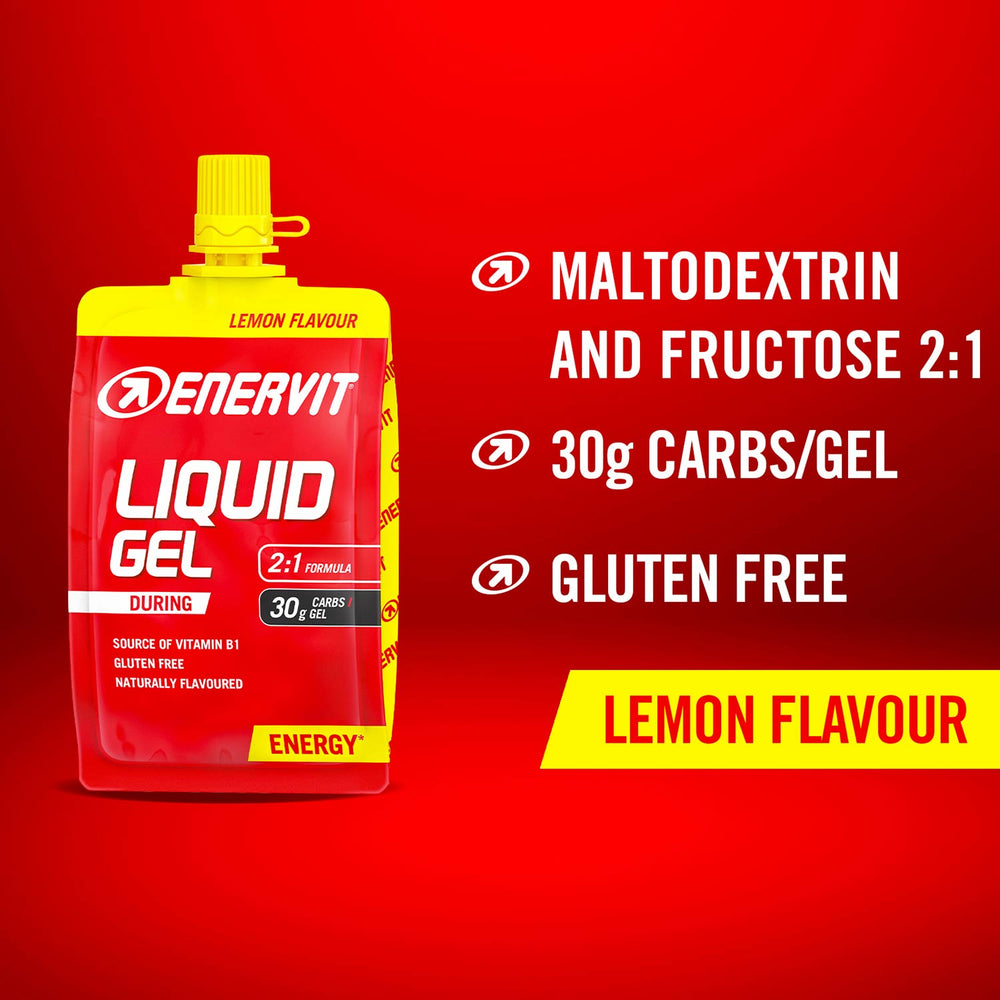 Enervit Lemon Liquid Energy Gel 60ml