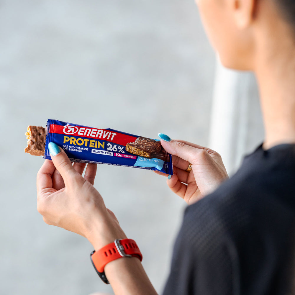 Enervit Double Chocolate Protein Bars