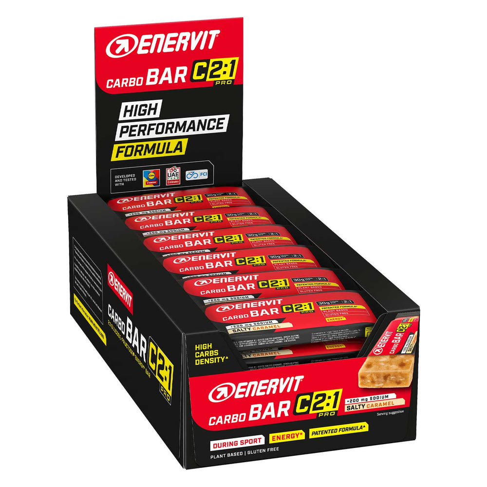 Enervit Salted Caramel C2:1 Pro Carbo Bar