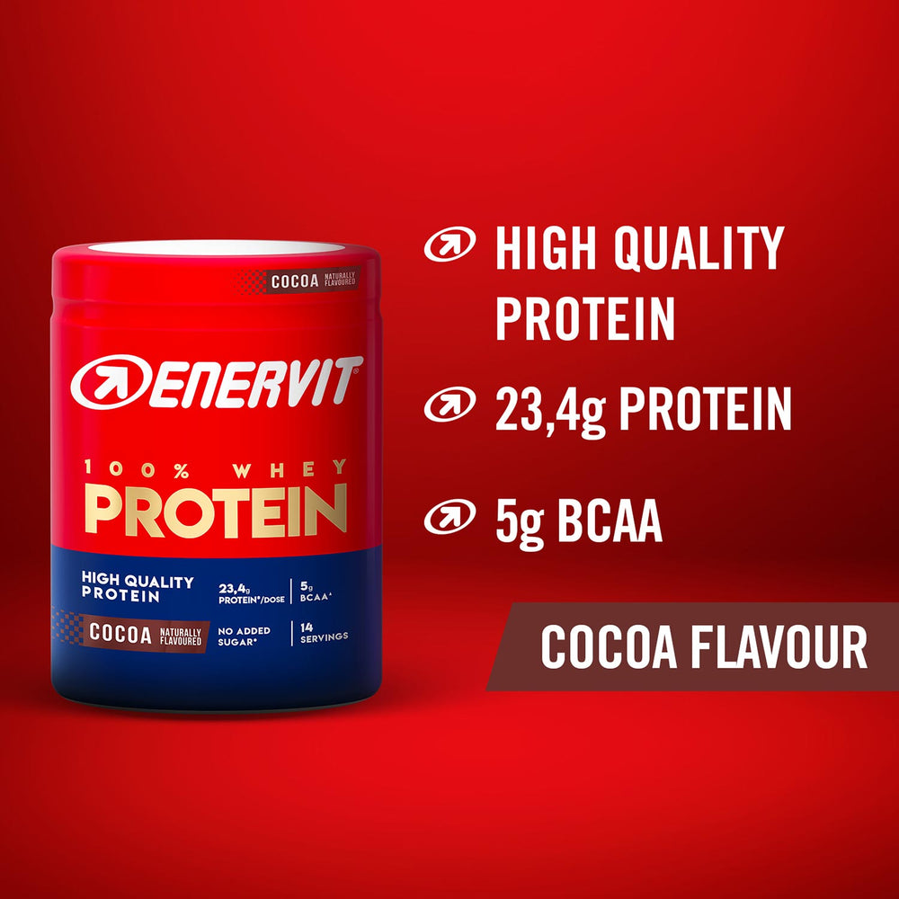 Enervit Cocoa Whey Protein Tubs