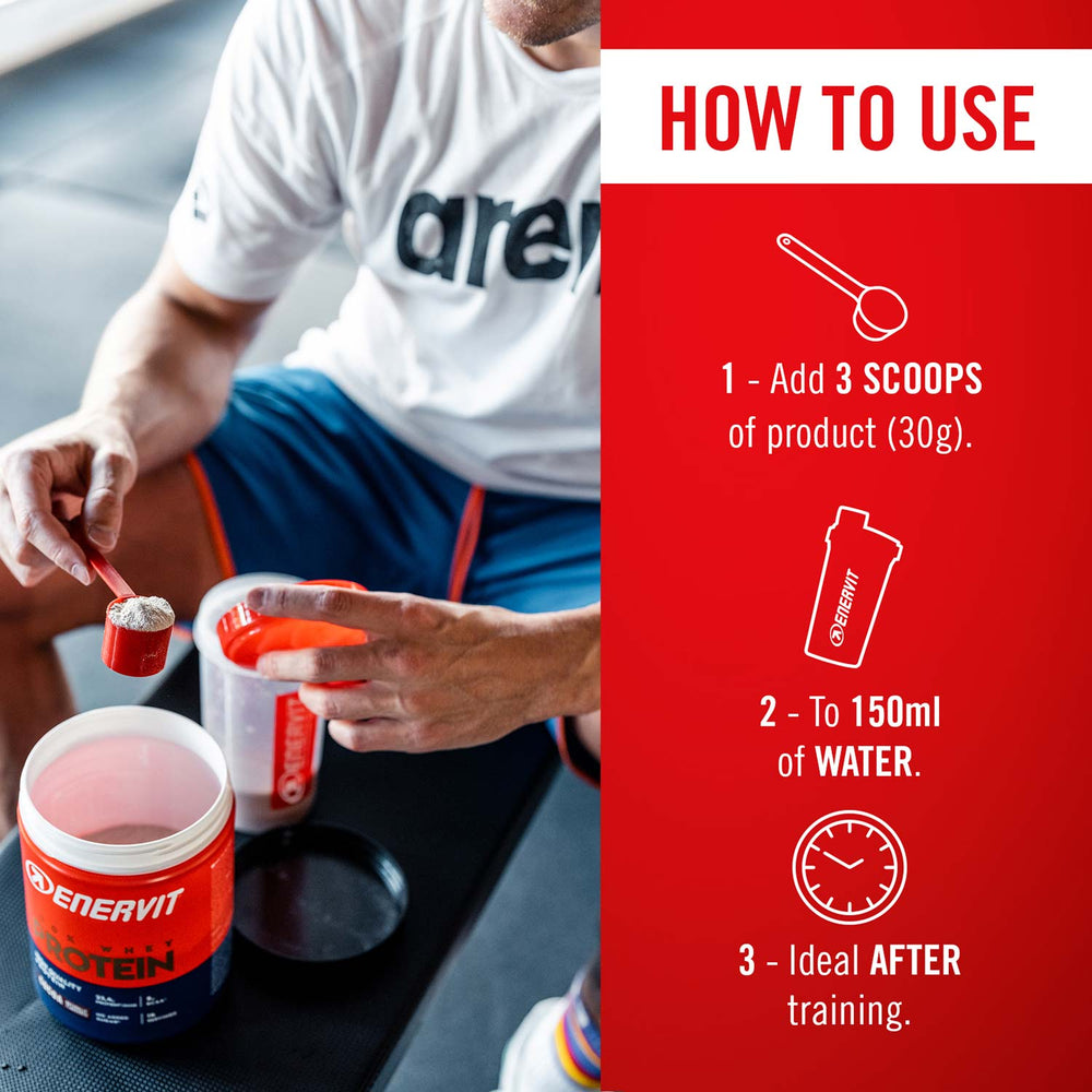 Enervit Cocoa Whey Protein Tubs