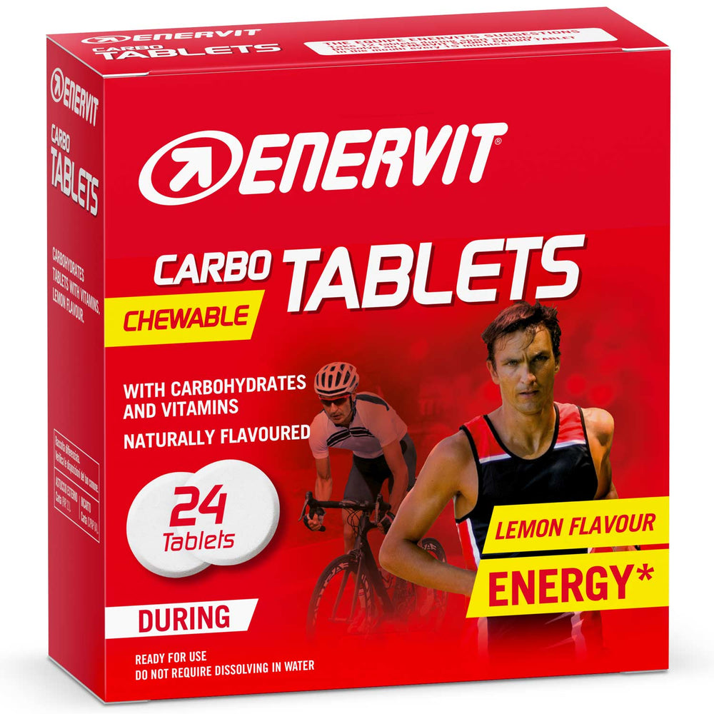 Enervit Lemon Carbo Chewable Tablets