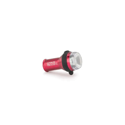 2025 Exposure TraceR MK3 ReAKT + Peloton Rear Bike Light in Red