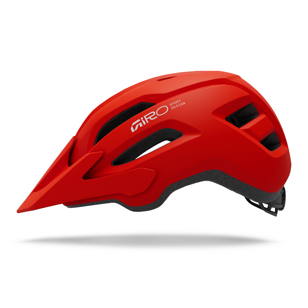 2026 GIRO Fixture II Unisex Cycling Helmet in Flame Red