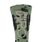 2026 GIRO Seasonal Merino Unisex Cycling Socks in Motion Green-image-4