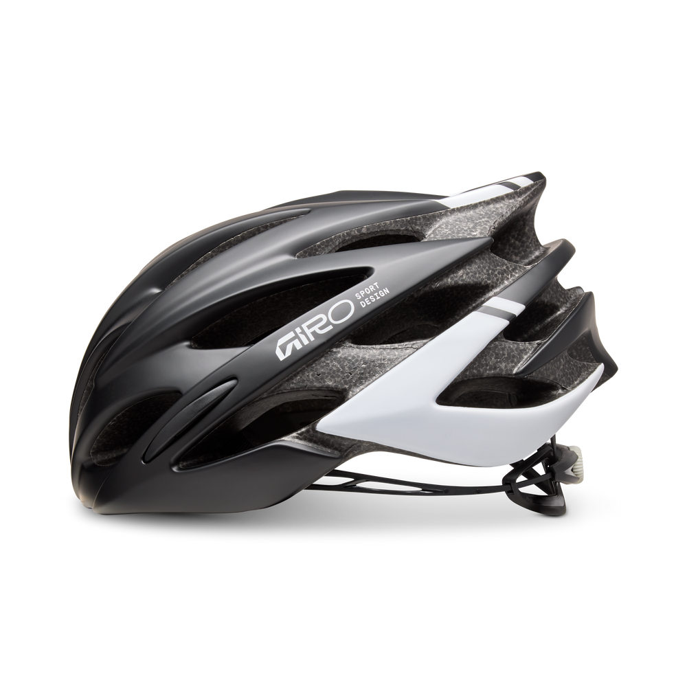 2026 GIRO Savant Unisex Road Cycling Helmet in Black/White