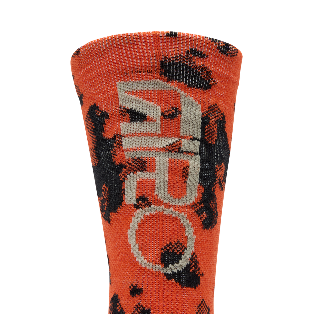 2026 GIRO Seasonal Merino Unisex Cycling Socks in Motion Orange-image-4