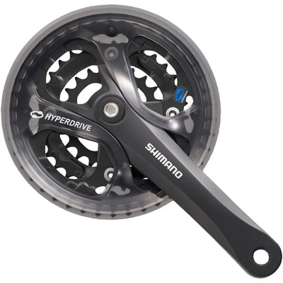 C/SET M361 42/32/22 175 7/8s BK W/ Cg Black 42 / 32 / 22 teeth 175 mm
