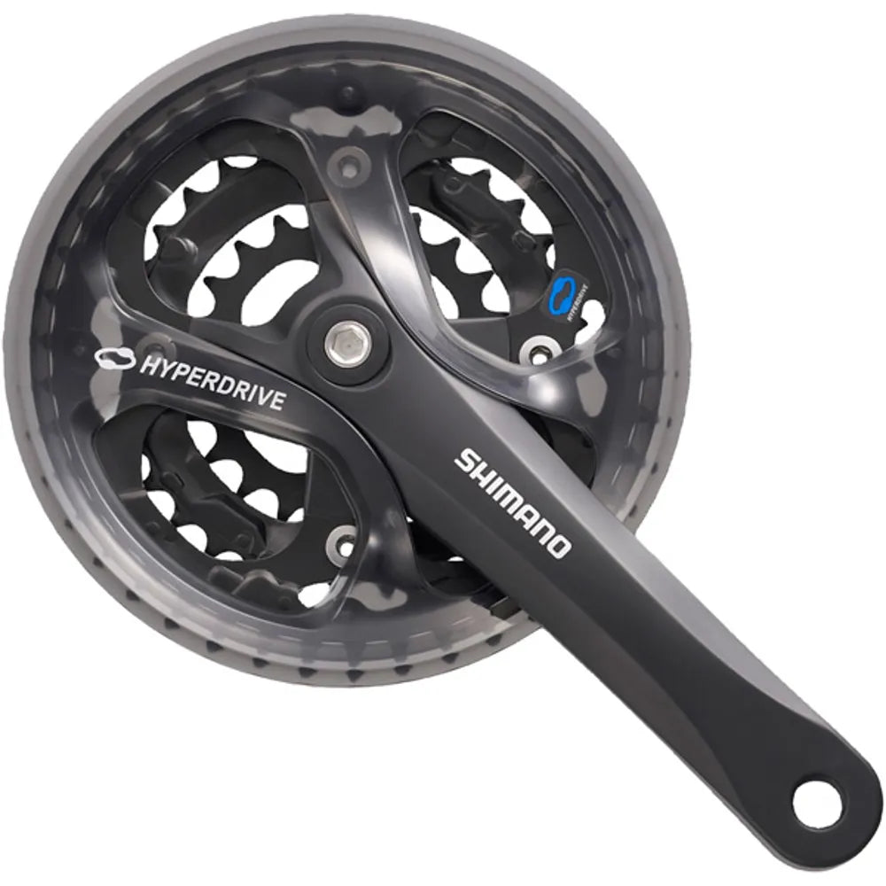 C/SET M361 42/32/22 175 7/8s BK W/ Cg Black 42 / 32 / 22 teeth 175 mm