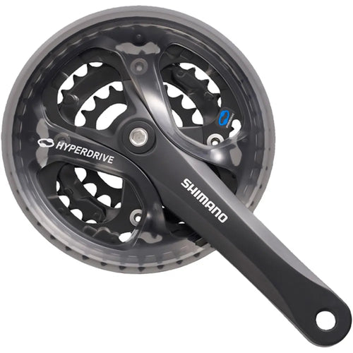C/SET M361 42/32/22 175 7/8s BK W/ Cg Black 42 / 32 / 22 teeth 175 mm