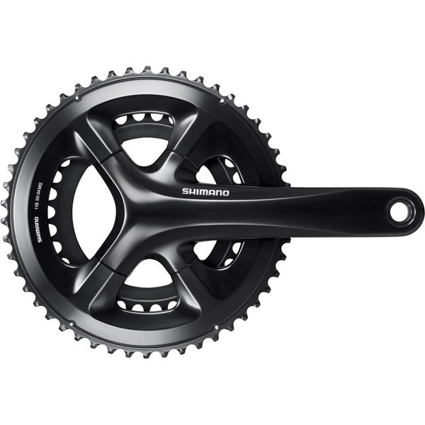 FC-RS510 double chainset, 50 / 34T, for 135/142mm axle, 165mm, black