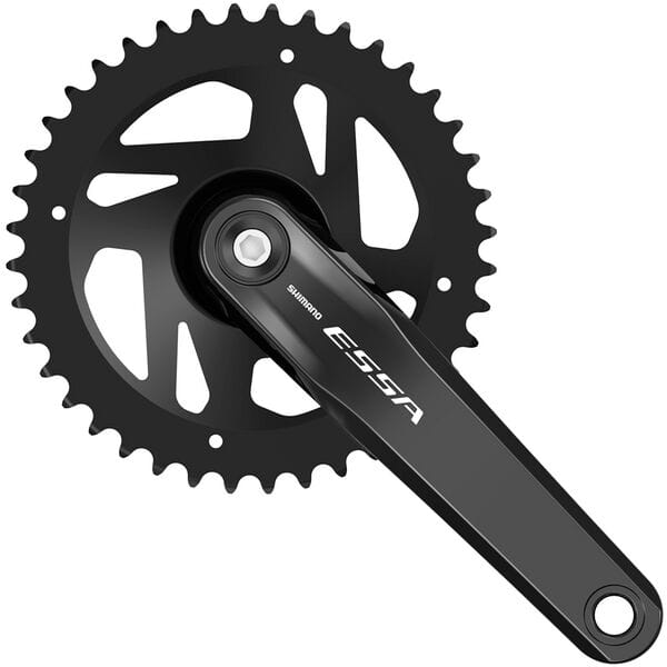 FC-U2001 Essa chainset 40T, 8-speed, black, 175mm, without chainguard