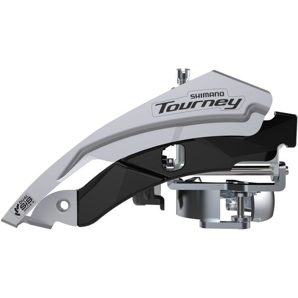 Shimano FD-TY600 Tourney front mech, triple, top swing, dual pull, 63-66, for 42T