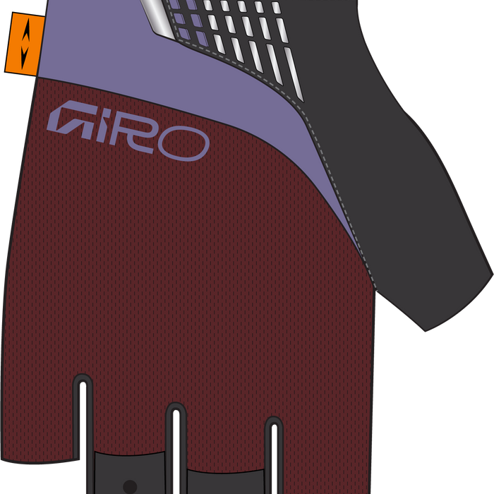 2026 GIRO Supernatural W Women's Road Cycling Gloves in Dark Maroon