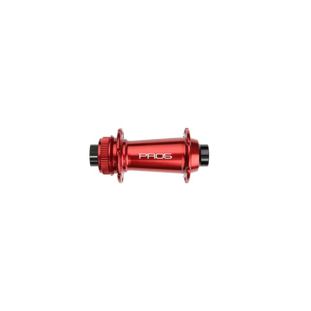 Hope Pro 5 Front Hooked Flange - Centre Lock 28H 110 x12mm - Red
