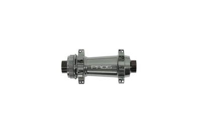 Hope Pro 5 Front Centre Lock S/Pull - 24H - 100mm QR 12mm 15mm - Smoke