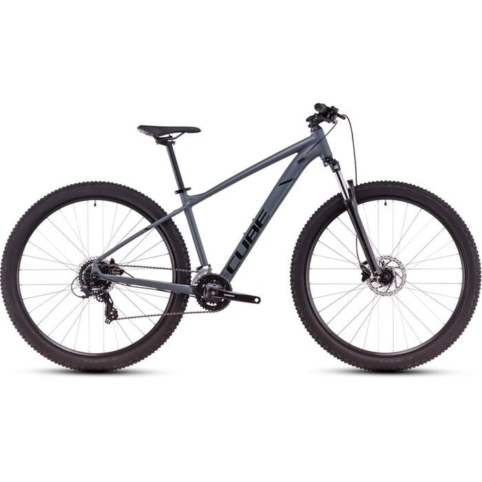 2025 Cube Aim One Hardtail Mountain Bike in Grey