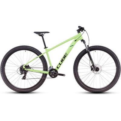 2025 Cube Aim One Hardtail Mountain Bike in Green