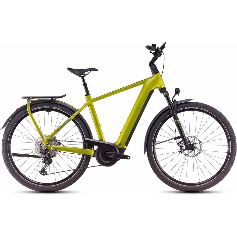 2025 Cube Kathmandu Hybrid Exc 800 Electric Bike in Yellow