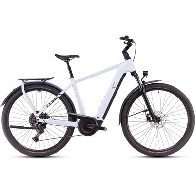 2025 Cube Kathmandu Hybrid One 800 Electric Bike in White