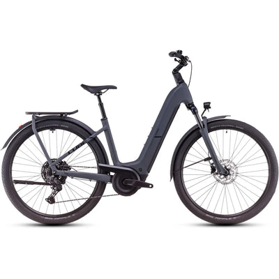 2025 Cube Kathmandu Hybrid One 800 Easy Entry Electric Bike in Grey