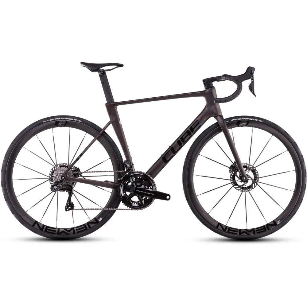 2025 Cube Litening Air C:68X Slt Carbon Road Bike in Grey