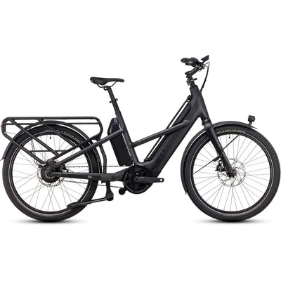 2025 Cube Longtail Hybrid 725 Electric Bike in Grey