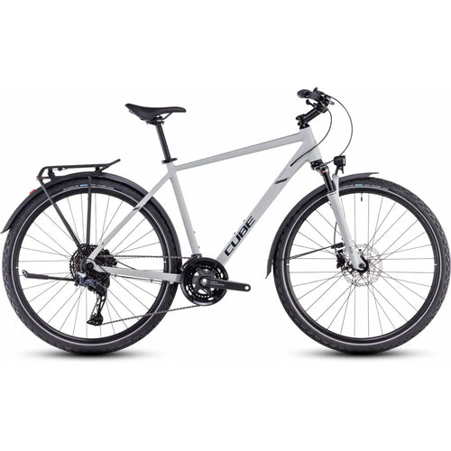 cube crossbike exc 2025 Cube Nature Exc Allroad Hybrid Bike in White