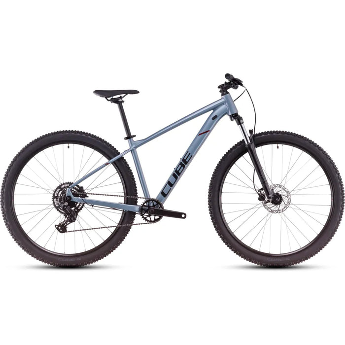 2025 Cube Aim Pro Hardtail Mountain Bike in Blue