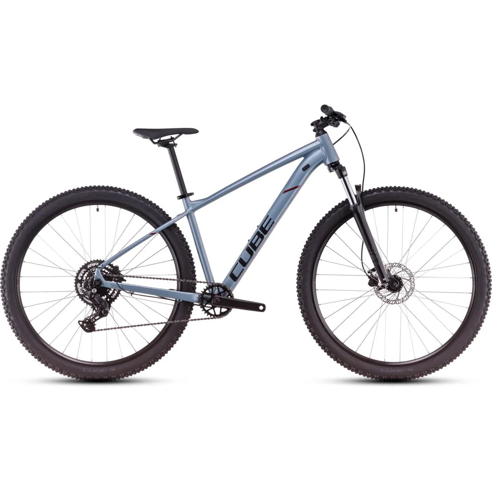 2025 Cube Aim Pro Hardtail Mountain Bike in Blue