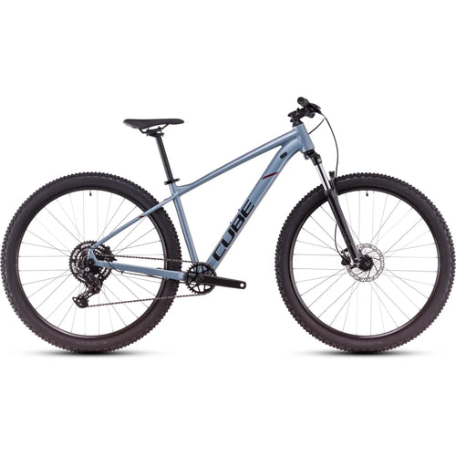 2025 Cube Aim Pro Hardtail Mountain Bike in Blue