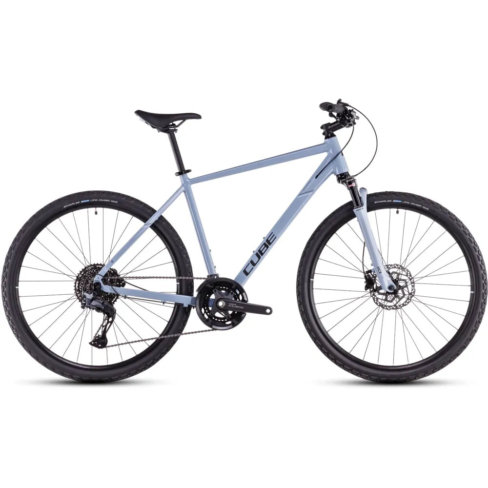 2025 Cube Nature Exc Hybrid Bike in Blue