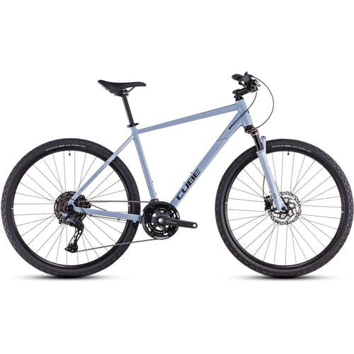 2025 Cube Nature Exc Hybrid Bike in Blue