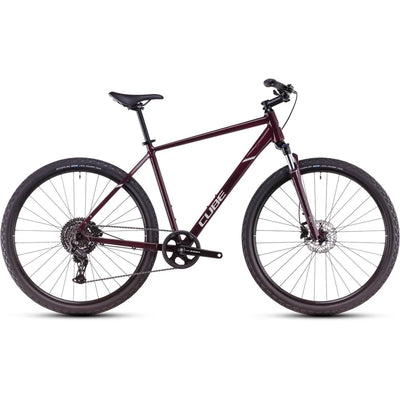 2025 Cube Nature One Hybrid Bike in Purple