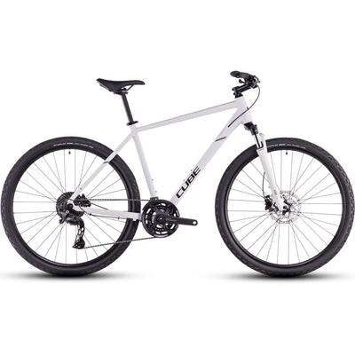 2025 Cube Nature Pro Hybrid Bike in White
