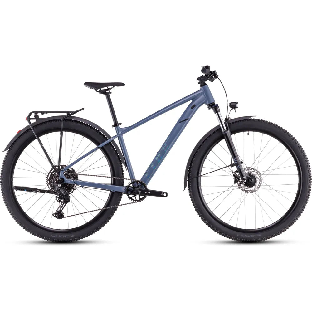 2025 Cube Aim Race Allroad Hardtail Mountain Bike in Blue
