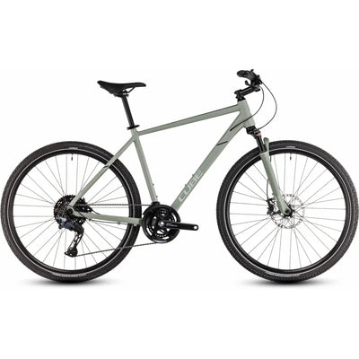 2025 Cube Nature Slx Hybrid Bike in Green