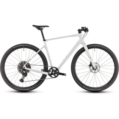 2025 Cube Nulane C:62 Slx Carbon Hybrid Bike in White