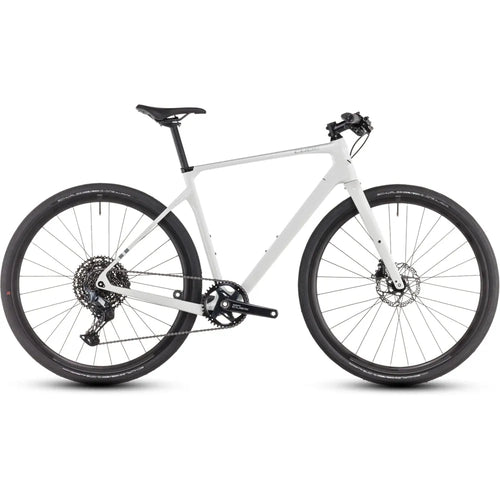 2025 Cube Nulane C:62 Slx Carbon Hybrid Bike in White