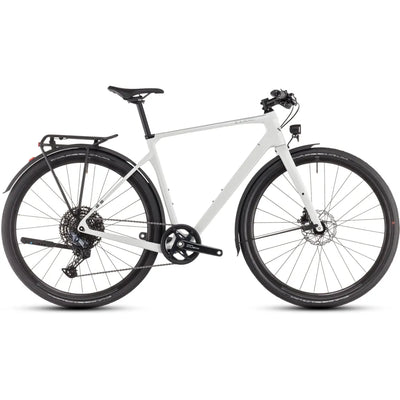 2025 Cube Nulane C:62 Slx Fe Carbon Hybrid Bike in White