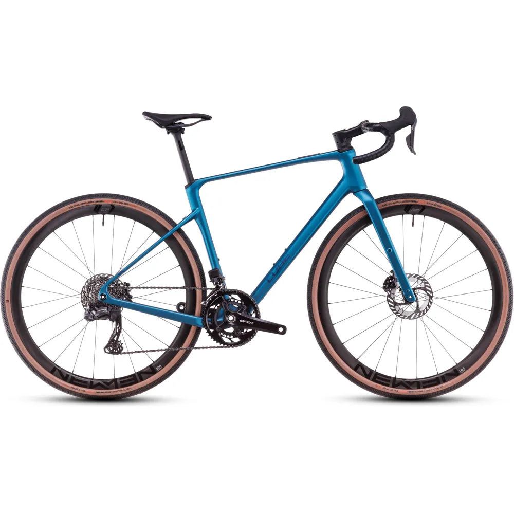 2025 Cube Nuroad C:62 Race Carbon Gravel Bike in Blue