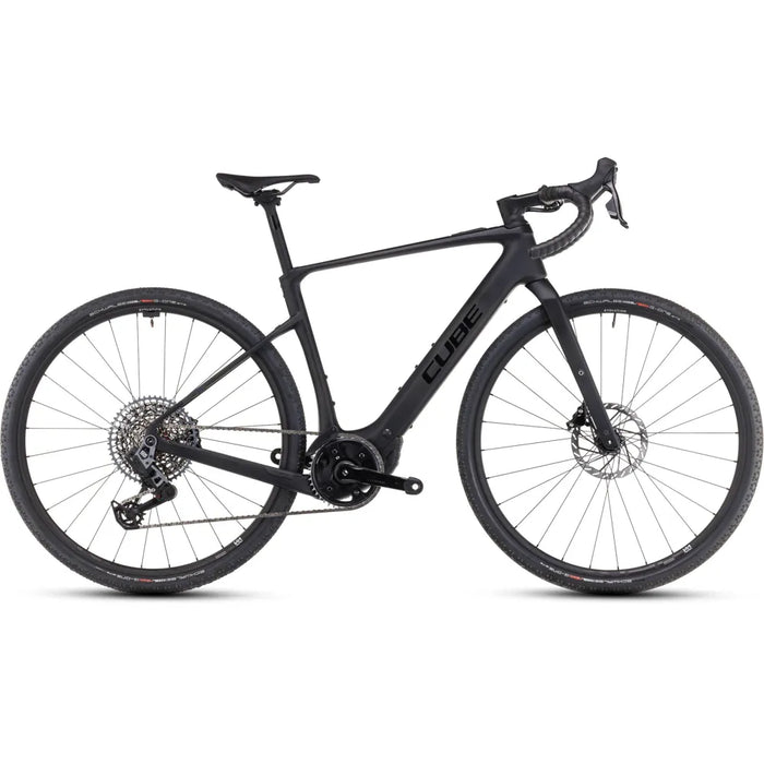 2025 Cube Nuroad Hybrid C:62 Slx 400X Carbon Electric Road Bike in Grey
