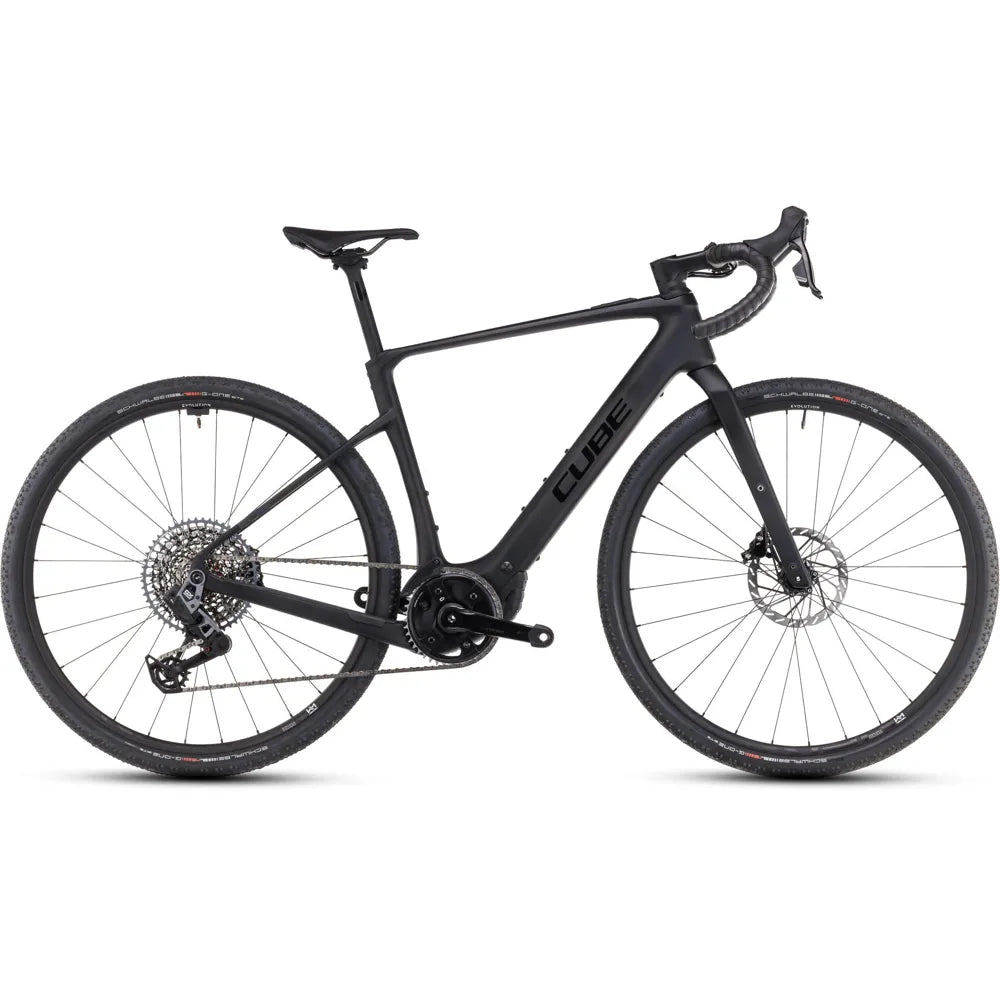 2025 Cube Nuroad Hybrid C:62 Slx 400X Carbon Electric Road Bike in Grey