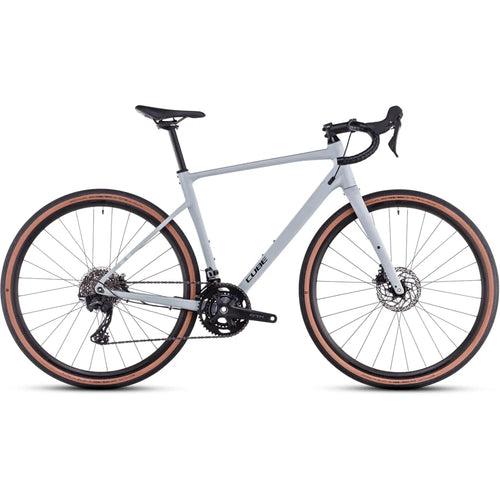 gravel bikes cube 2025 Cube Nuroad Race Gravel Bike in Grey