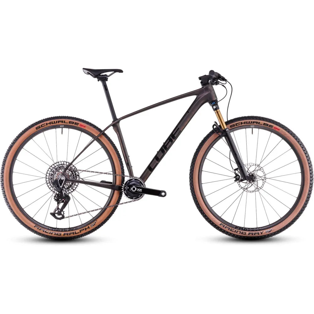 2025 Cube Phenix C:68X Slt Carbon Hardtail Mountain Bike in Grey