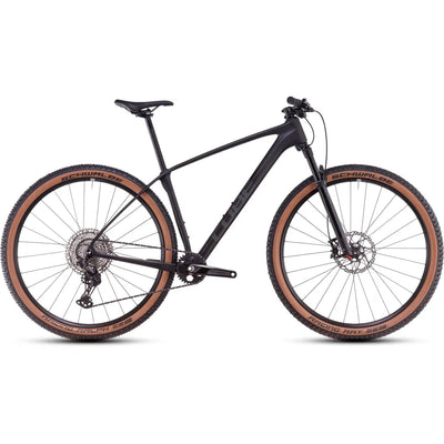 2025 Cube Reaction C:62 Pro Carbon Hardtail Mountain Bike in Black