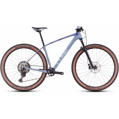 2025 Cube Reaction C:62 Race Carbon Hardtail Mountain Bike in Blue