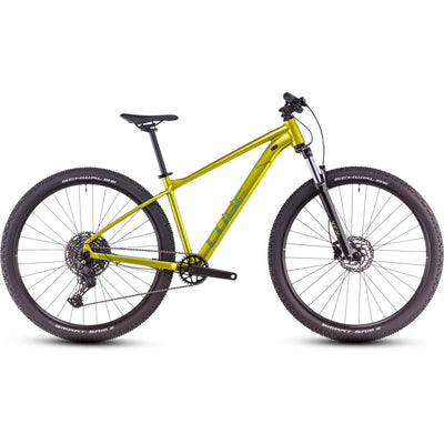 2025 Cube Aim Slx Hardtail Mountain Bike in Yellow