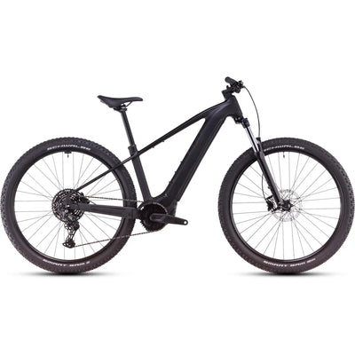 2025 Cube Reaction Hybrid One 600 Electric Mountain Bike in Black